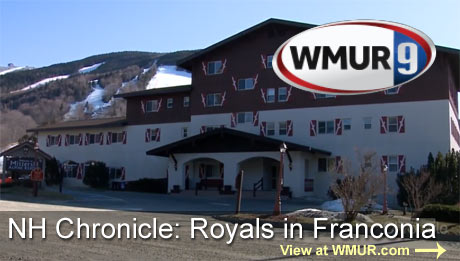 Link to WMUR video: NH Chronicle: Royals in Franconia